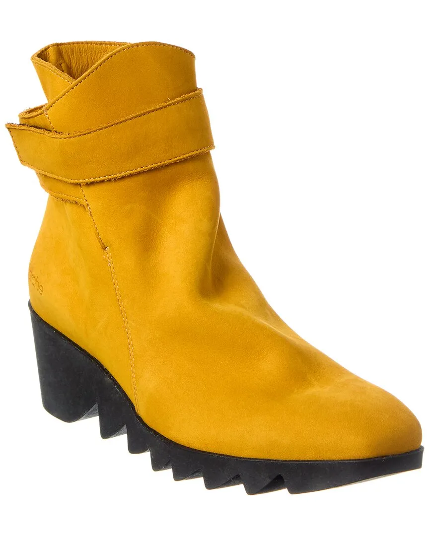Arche Patero Leather Bootie Elasticated