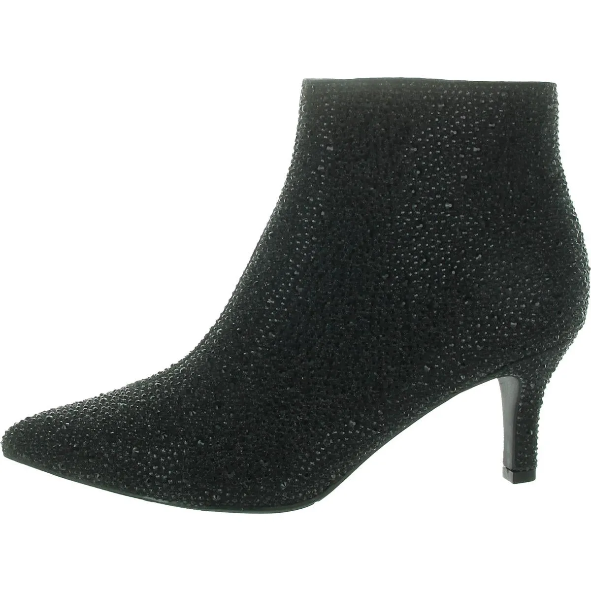 Ursula Womens Rhinestone Pointed Toe Booties Waterproof Stylish Explorer Mud Resistant Functional Minimalist