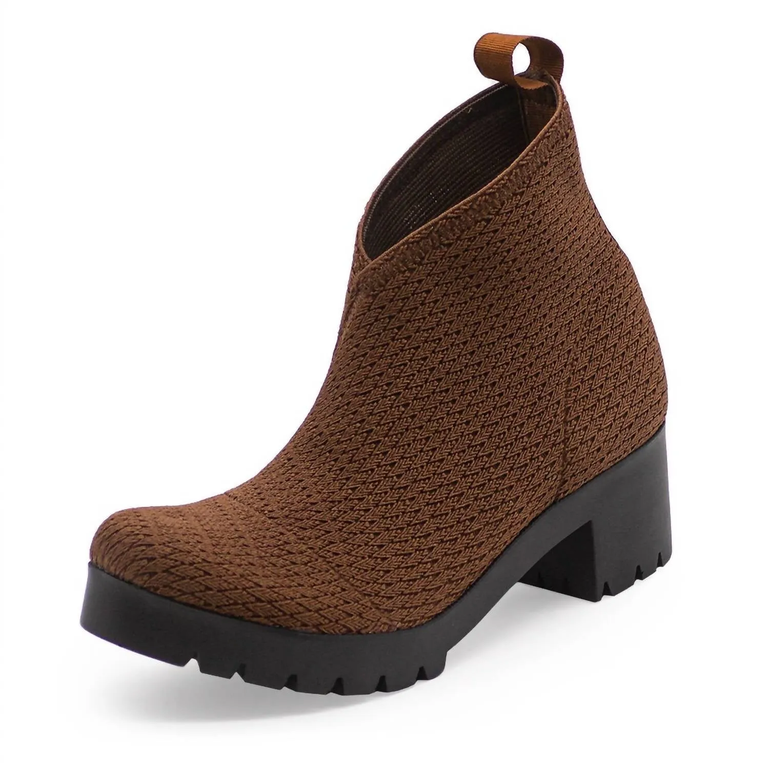 Low Ankle Style Trendy Protection Women's Upper Monterey Boot 50 In Chestnut