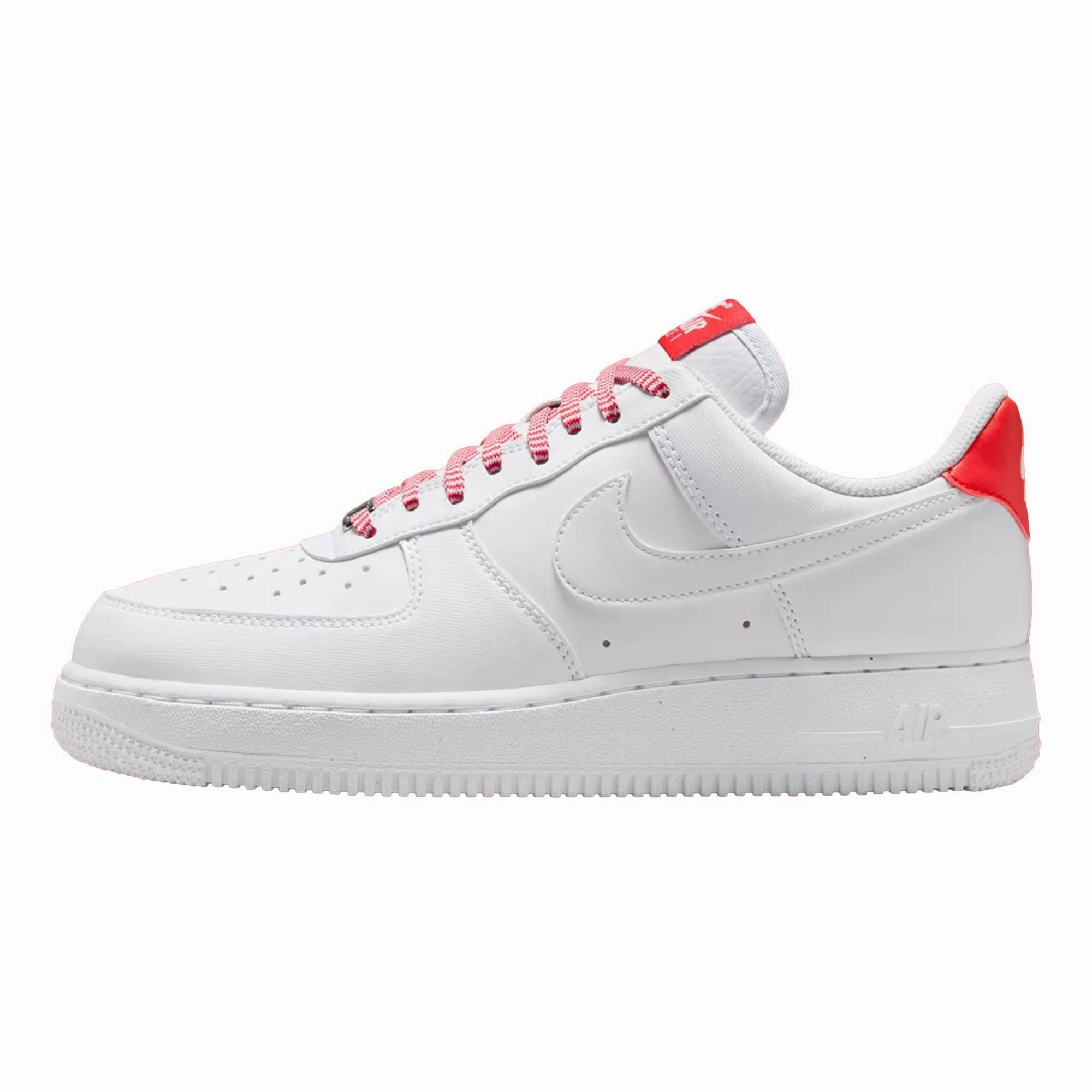 Nike Air Force 1 '07 White / Light Crimson - Pink Foam  IB7167-103 Women's Arch Support Design