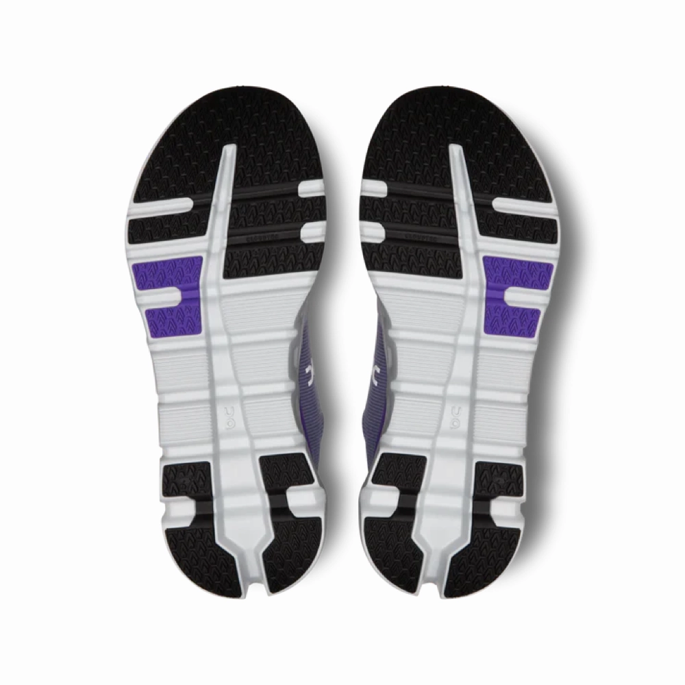 On Men's Cloudrunner 2 Sneaker in Fossil/Indigo Flex Grip