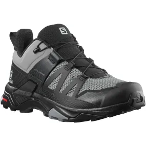 Salomon X Ultra 4 413856 Sneakers Men's Quiet Shade Black Low Top Hiking Shoes Rugged Design