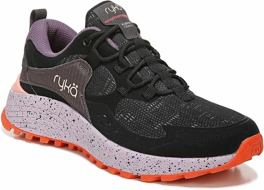 patent leather shoes occasional use shoes Ryka Kudos Trail H9056M1001 Sneakers Women's US 5.5 Black Running Shoes KHD901