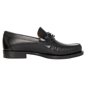 Salvatore Ferragamo Fort Leather Loafers Relax Walk Timeless Look