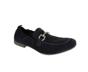 Comfy Vibe Salvatore Ferragamo Men's Suede Stretch Horsebit Loafer