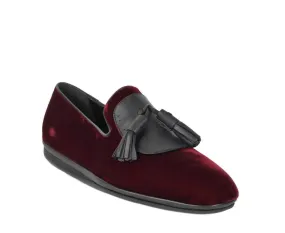 Anti Skid Comfy Style Salvatore Ferragamo Men's Velvet Tassel Loafer