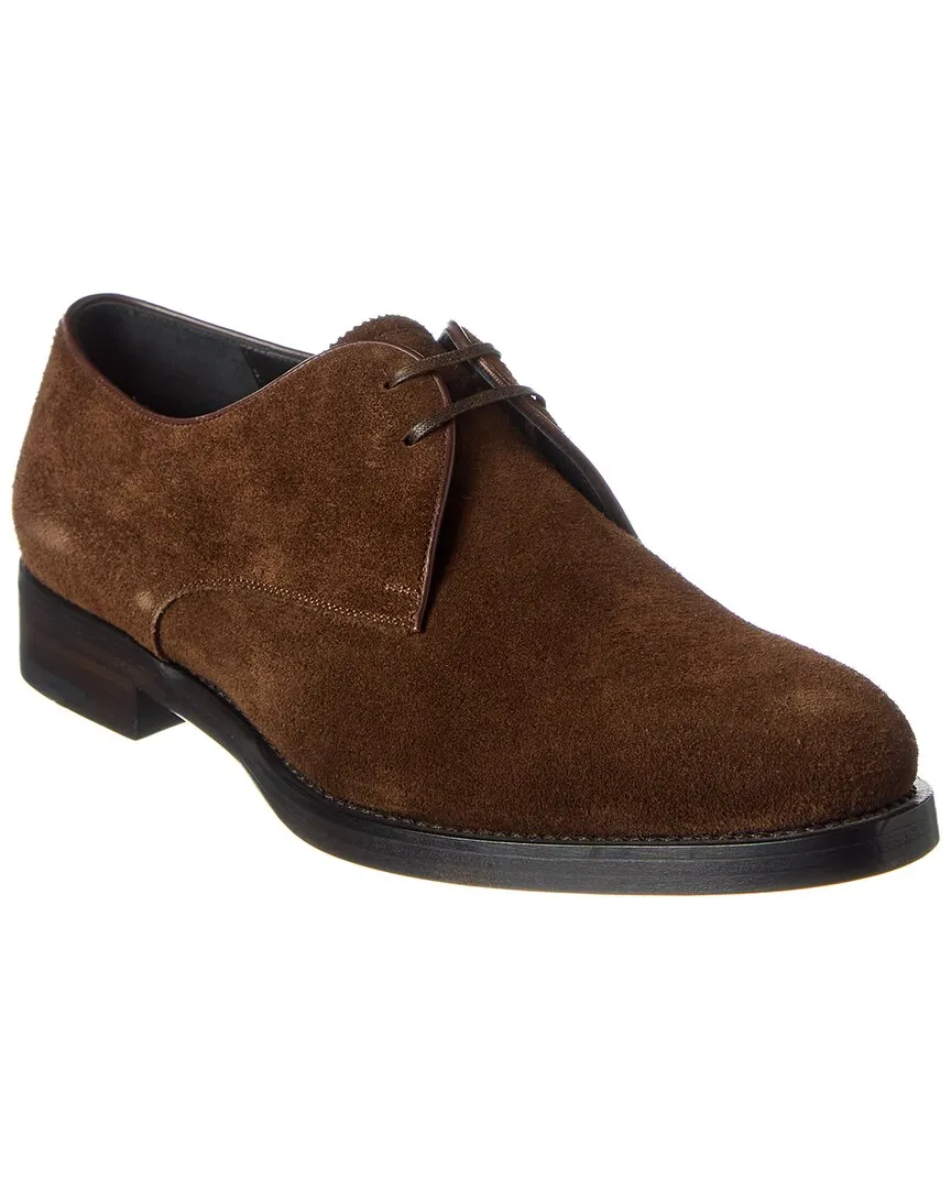 Salvatore Ferragamo Suede Loafer Chill Walk Fit Smooth Lining