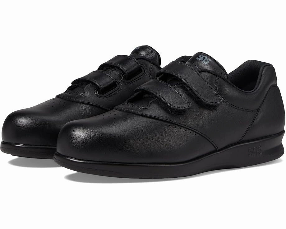 SAS Me Too 1580-013 Sneaker Women's US 8 Black Leather Comfort Shoes KHD2391 Energy Returning Foam hiker shoes