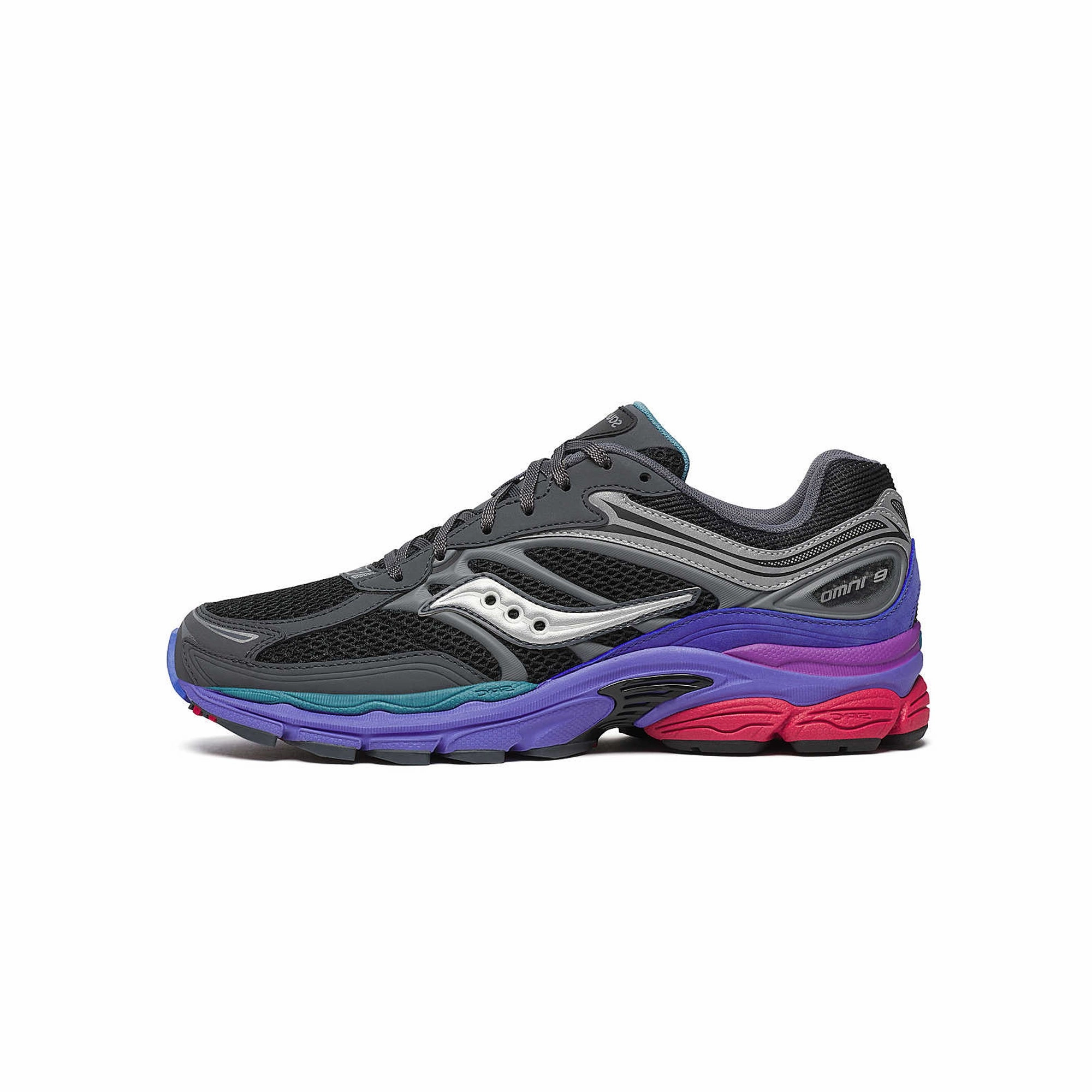 Reinforced Seams Saucony Mens Progrid Omni 9 Galaxy Shoes