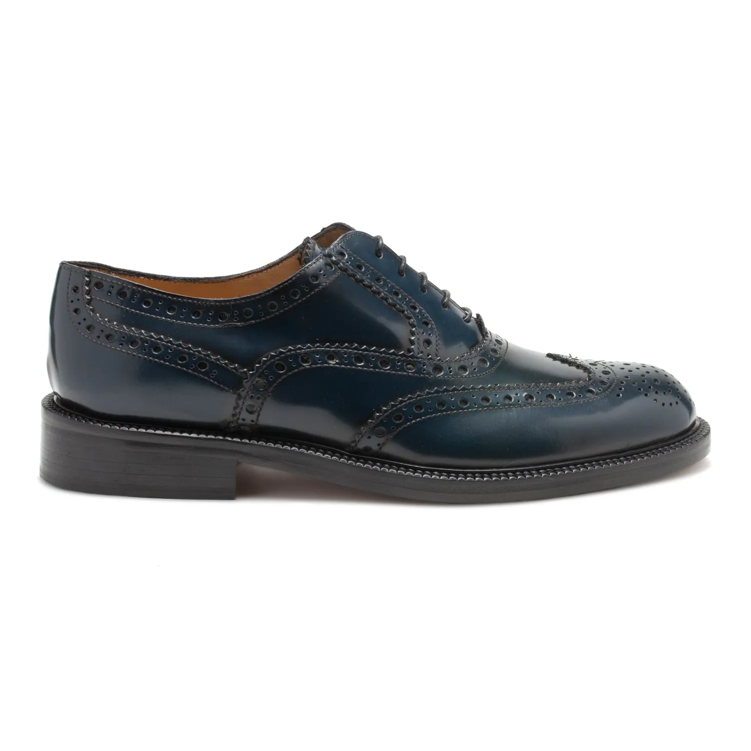 Comfortable lining Saxone of Scotland Elegant Leather Brogue Men's Shoes
