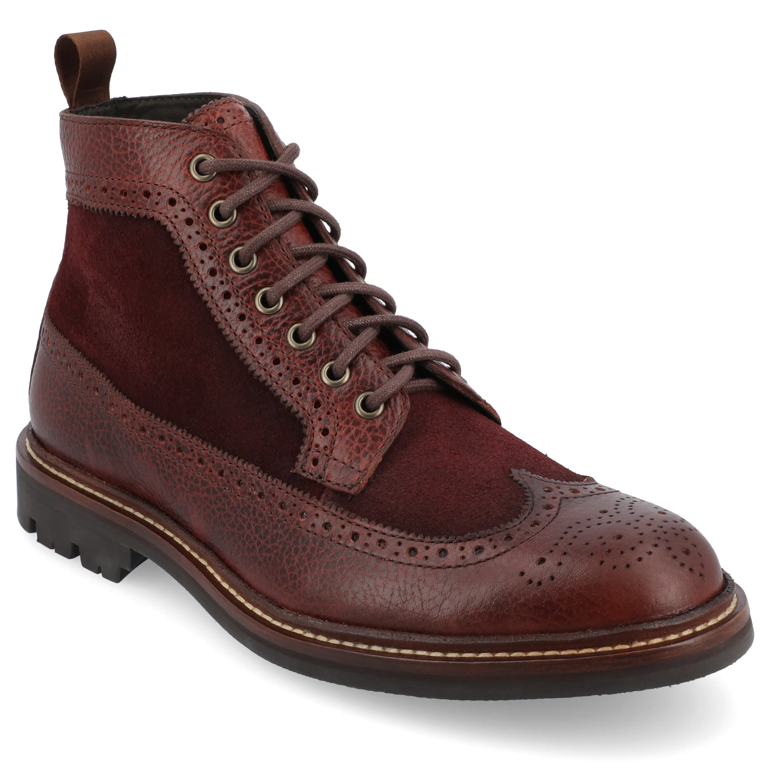 Comfortable Footbed The Boston Boot in Chili
