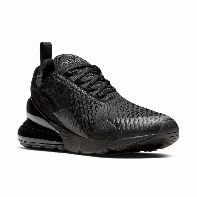 Men's Air Max 270 Black/Black/Black Slip On Design Supportive arch