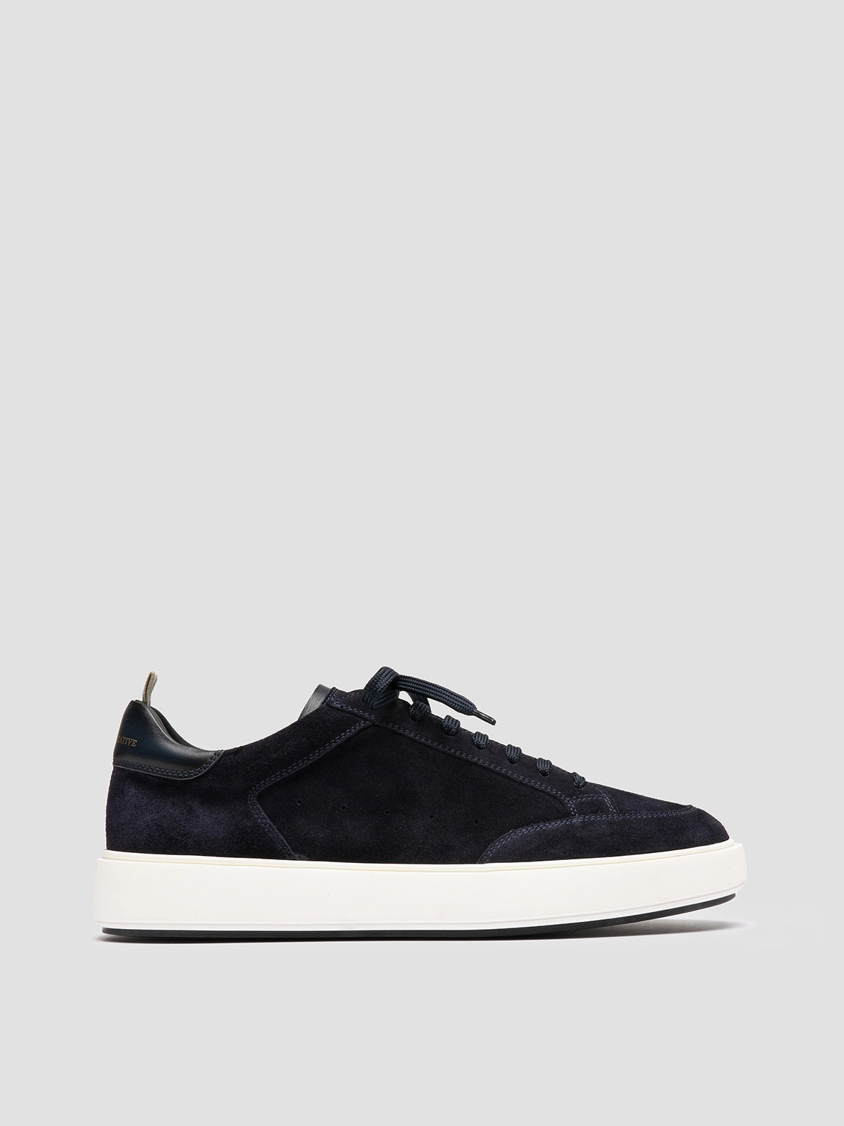 SEQUEL 002 - Blue Suede and Leather Low Top Sneakers Weekend Ready