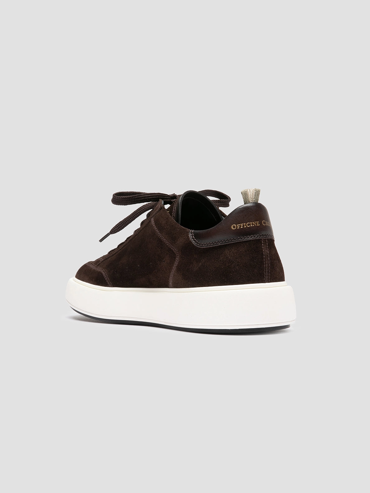SEQUEL 002 - Dark Brown Suede and Leather Sneakers Refined chic Grip Texture