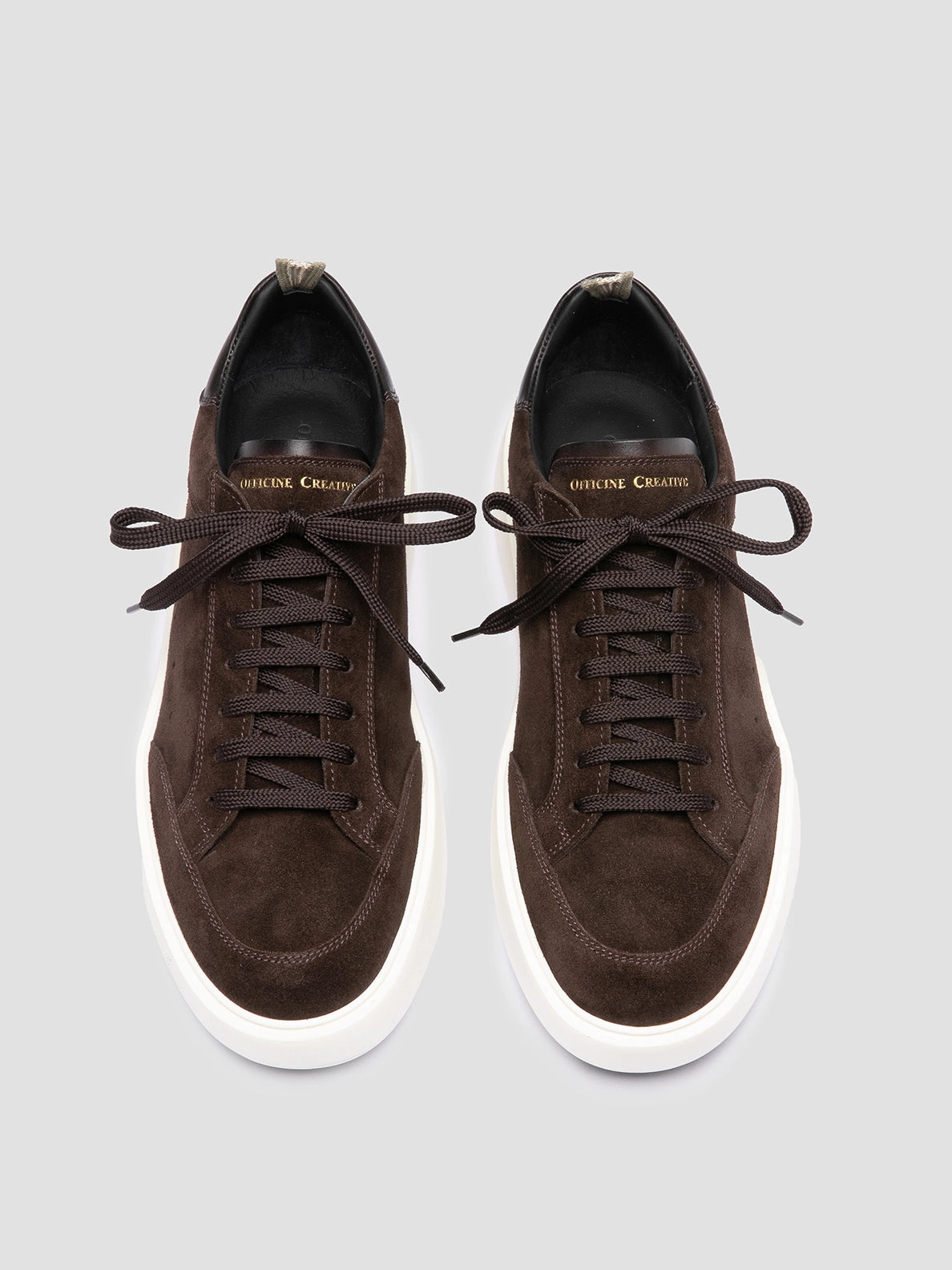 SEQUEL 002 - Dark Brown Suede and Leather Sneakers Luxurious design