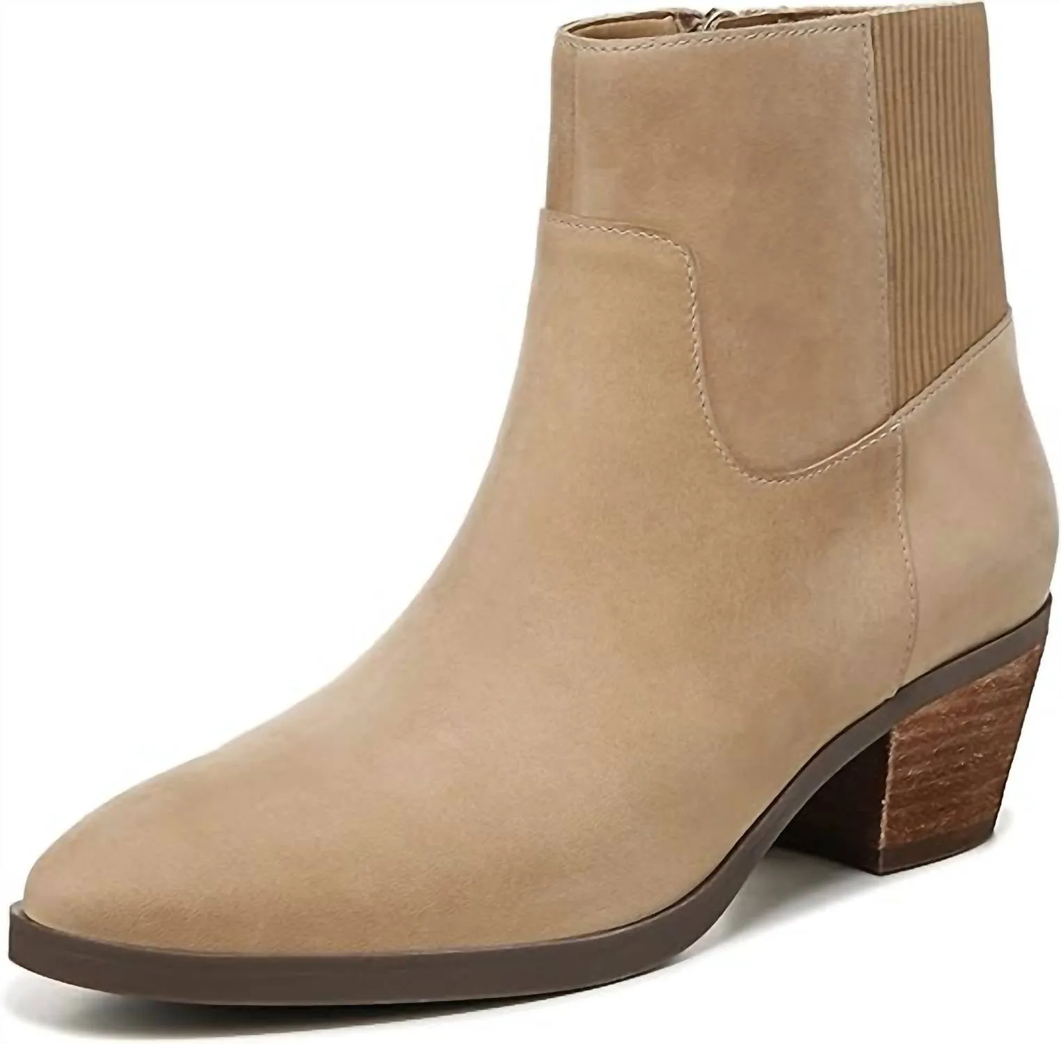 Tear-resistant Shock Absorbing Urban Traveler Shantelle Waterproof Leather Bootie In Wheat