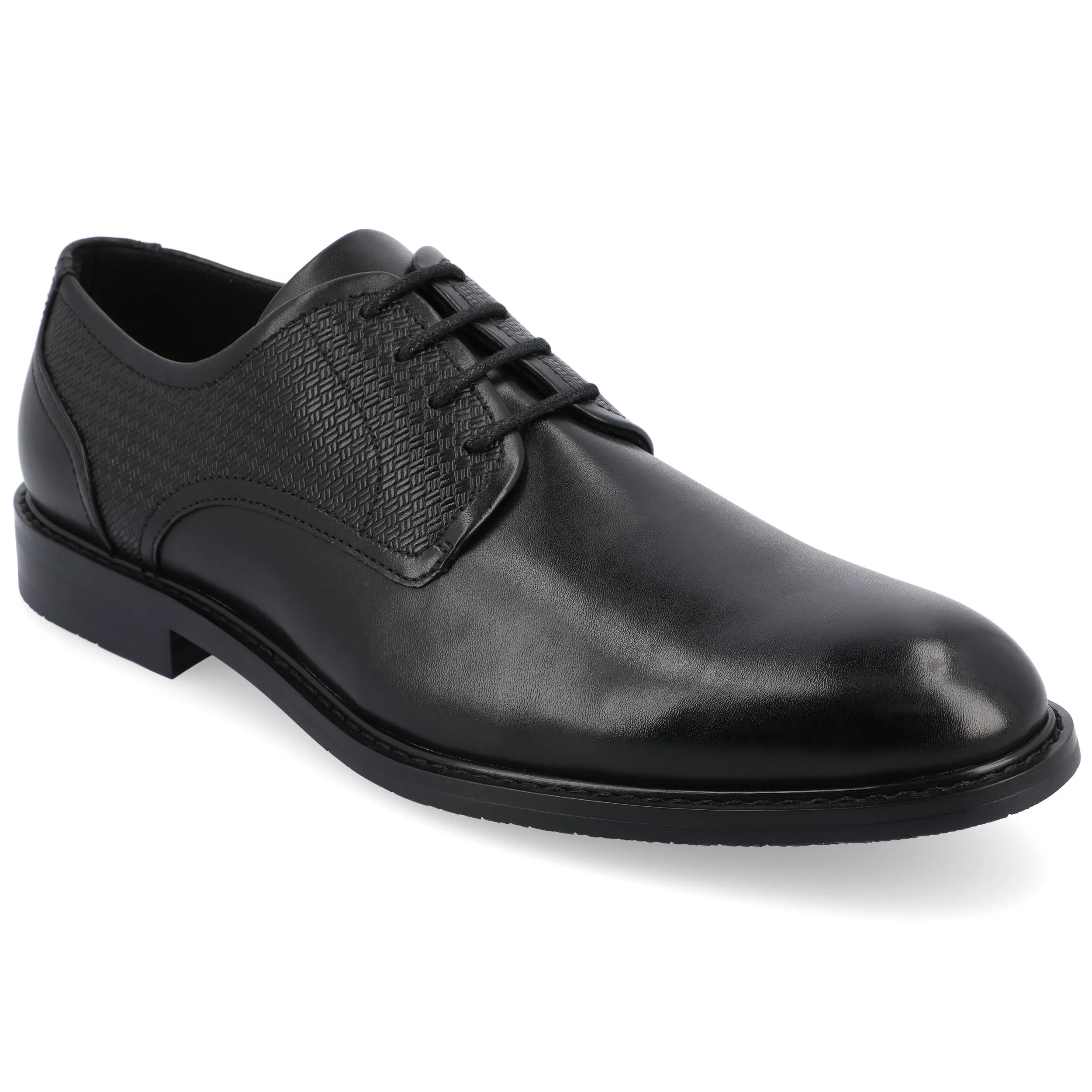 Vance Co. Kendon Plain Toe Derby Classic Design Calm Shade