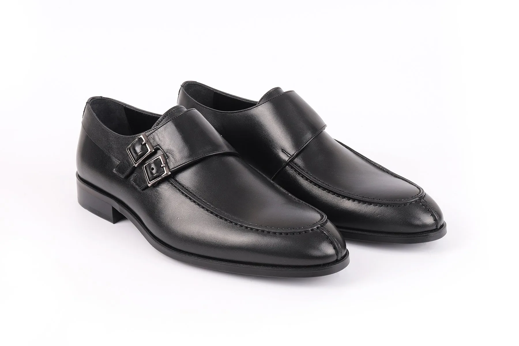 Arlington Double Monk Dress Shoes Open Concept