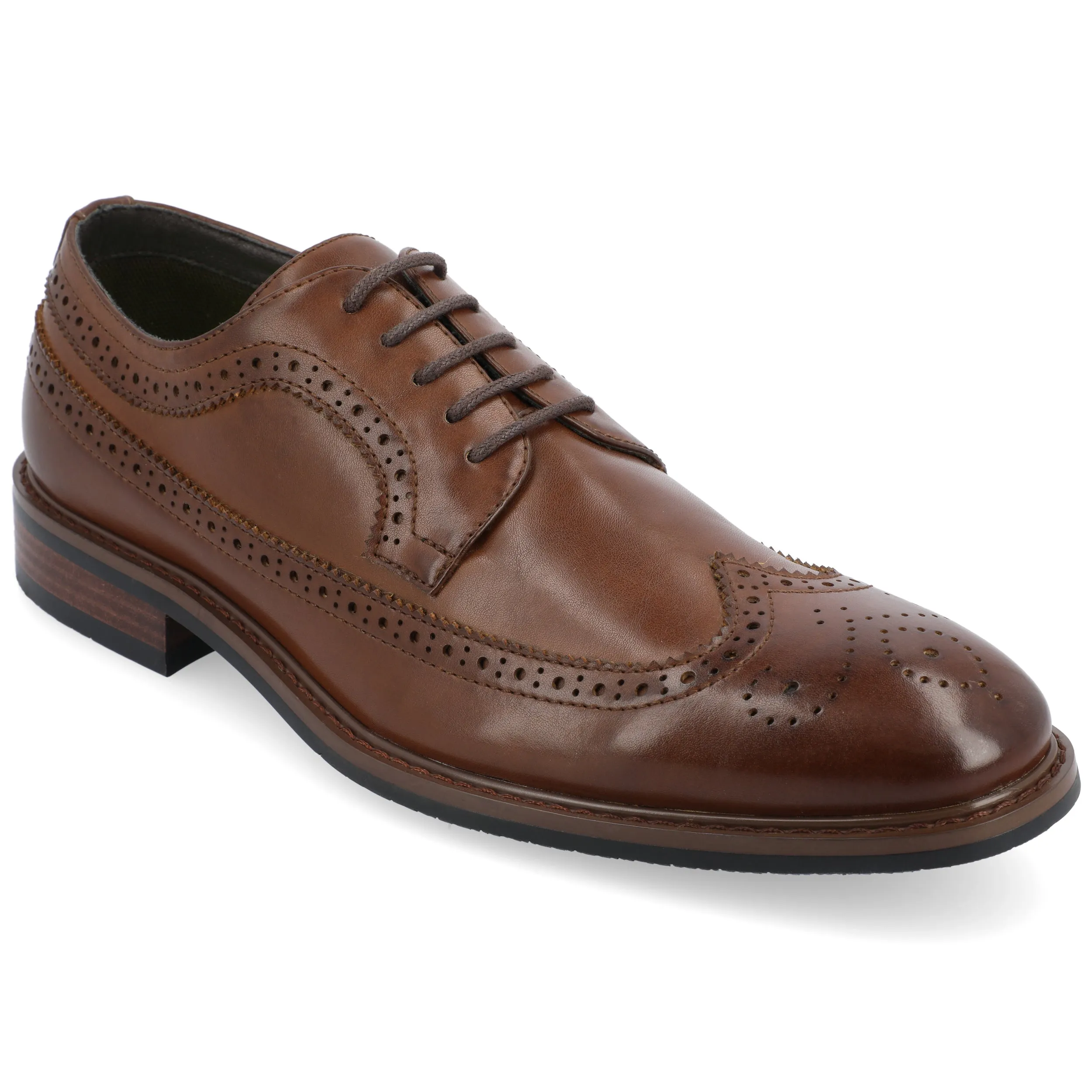 Non Slip Outsole Vance Co. Gordy Wingtip Dress Shoe