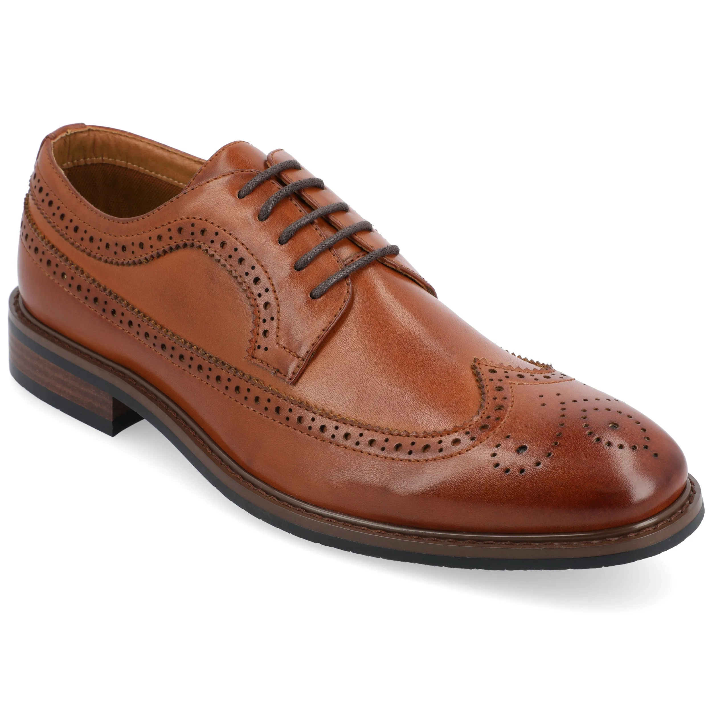 Executive Style Vance Co. Gordy Wingtip Dress Shoe