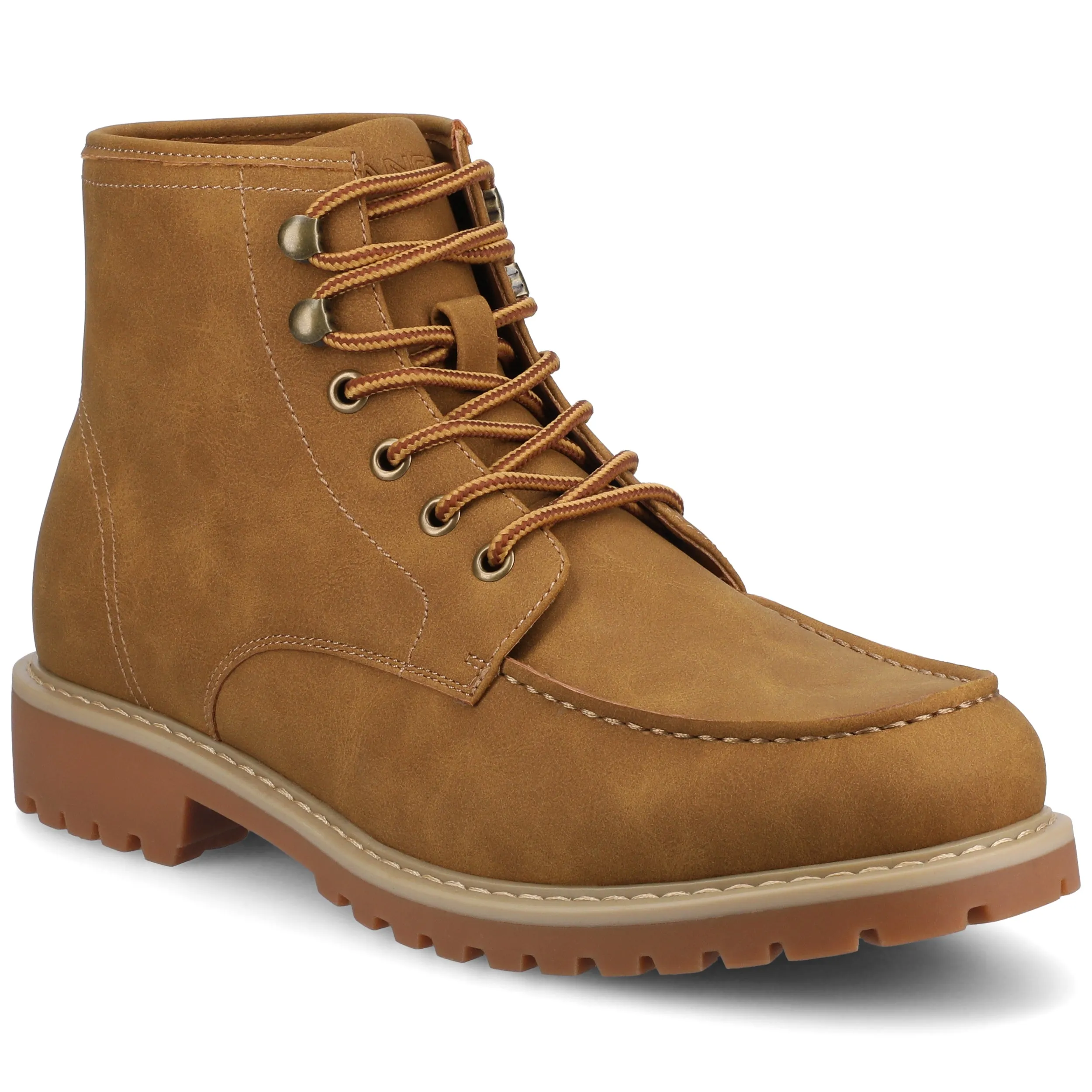 Comfort And Durability Vance Men's Zeus Medium and Wide Width Moc Toe Boot