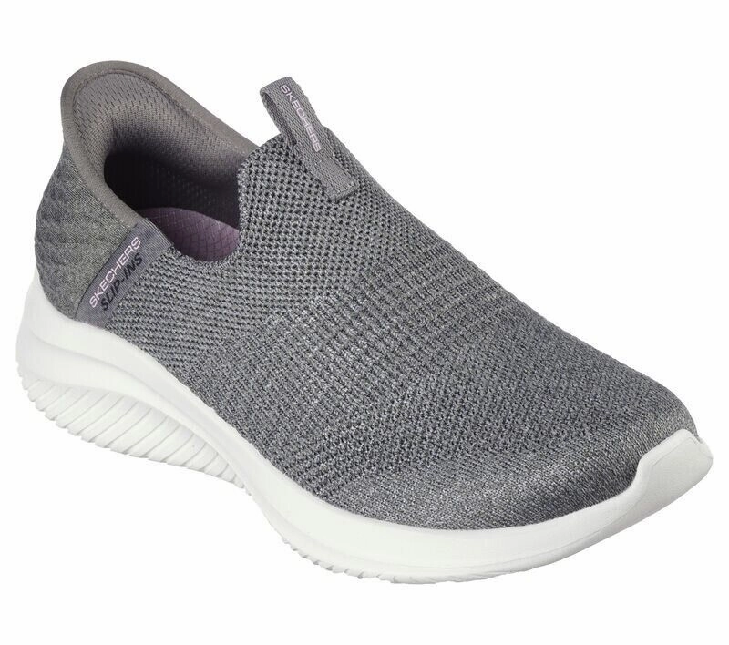 Skechers Slip-ins: Ultra Flex 3.0 149709W-GRY Women 11 Gray Casual Shoes EEE3643 muscular strength running shoe boost