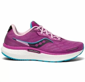 Women's Triumph 19 Shoes In Razzle/blaze specialized running shoes