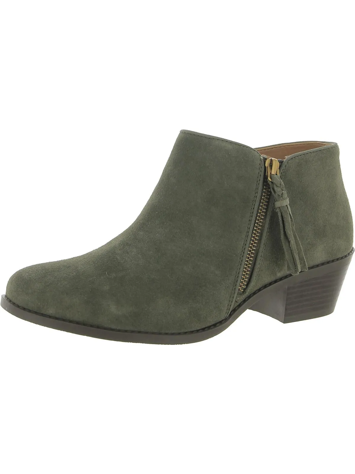 Shyanne Womens Suede Ankle Booties Trail grip Flexible Frame Weather Resistant User