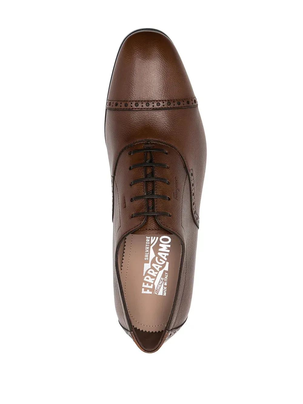 Executive Event Long Life Ferragamo Lace-Up Oxford Shoes