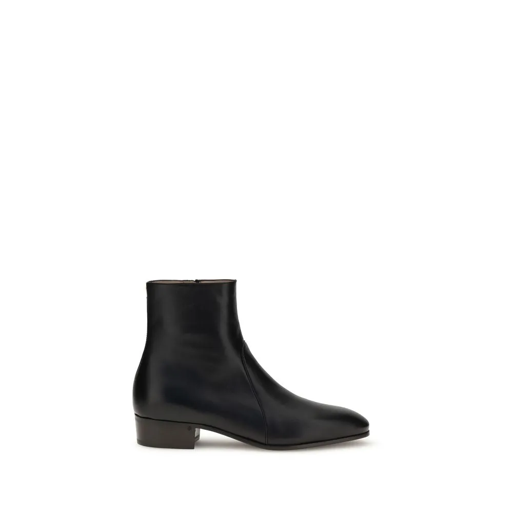 Durable Layer Valentino Garavani Pat Ankle Men's Boots
