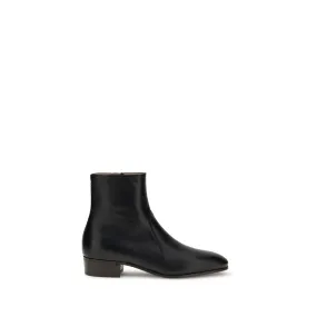 Multi directional traction Valentino Garavani Pat Ankle Men's Boots
