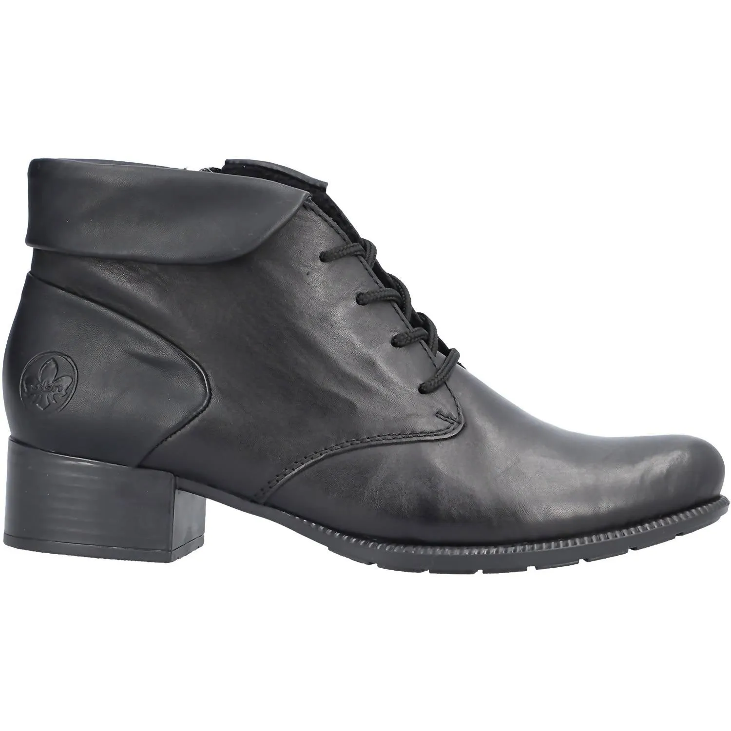 Women's Sariana 31 Leather Ankle Boots In Black Insulated Fit