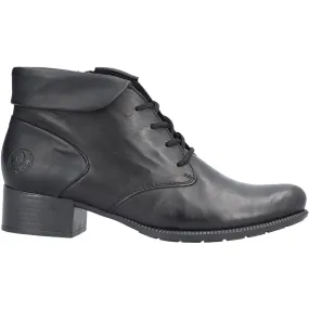 Women's Sariana 31 Leather Ankle Boots In Black Insulated Fit