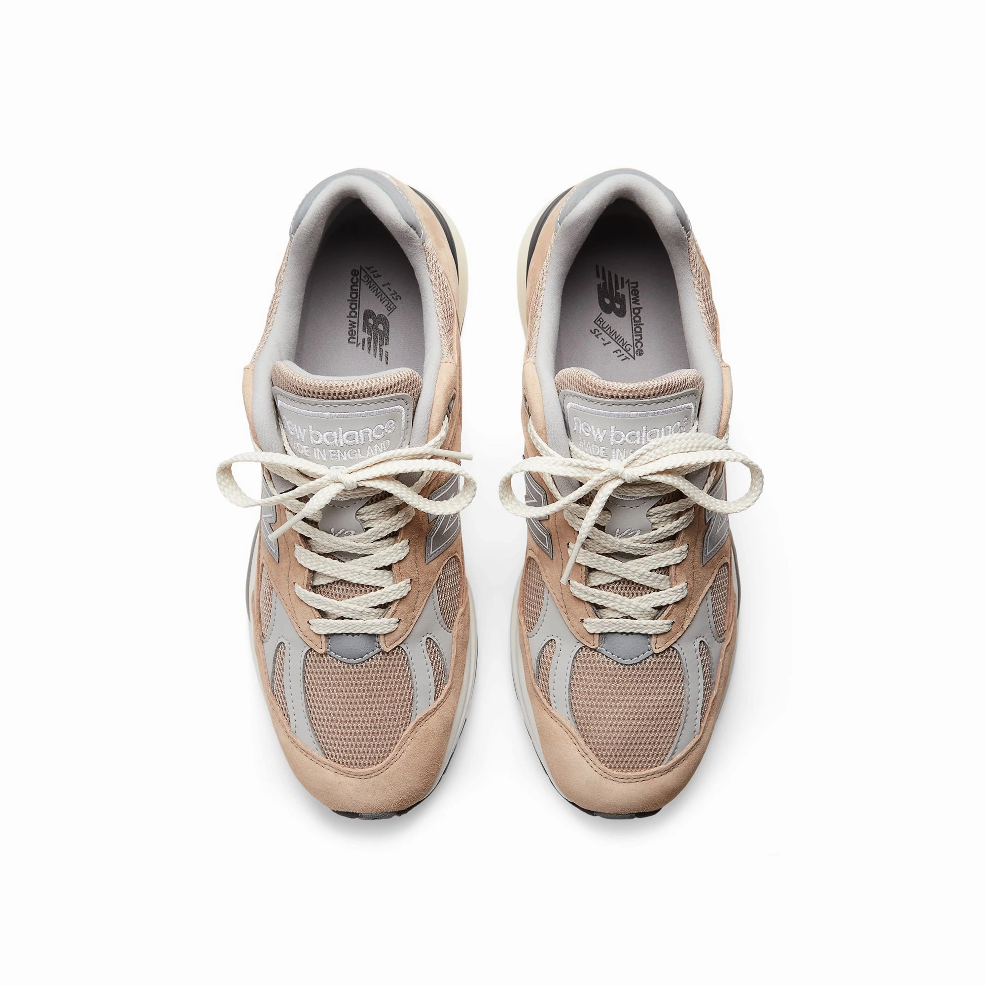 New Balance Mens Made in UK U991V2 Shoes Resilient Sole Lightweight Knit Fabric