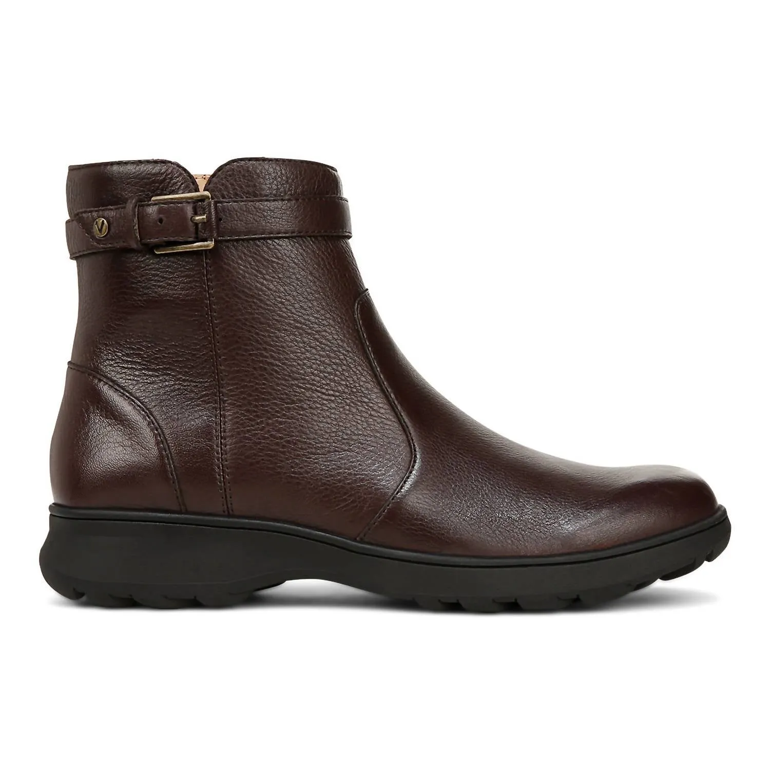 Women's Redding Ankle Boot In Chocolate Cordura Material