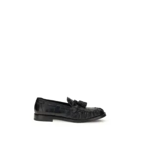 Minimalist Look Fratelli Rossetti Tasseled Men's Loafers
