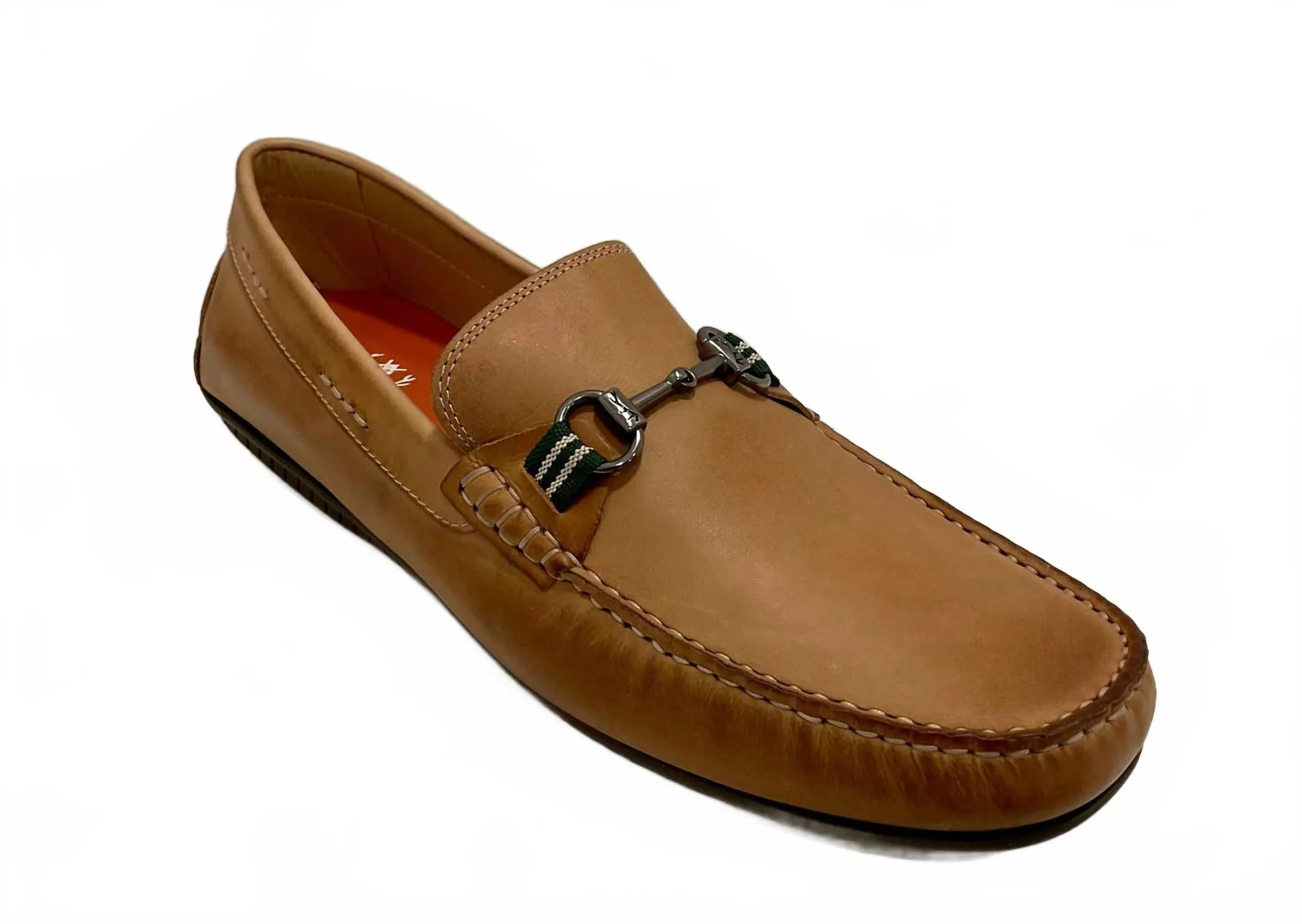 Light Slip Cloud Like Men's Bermuda Horse Bit In Tan