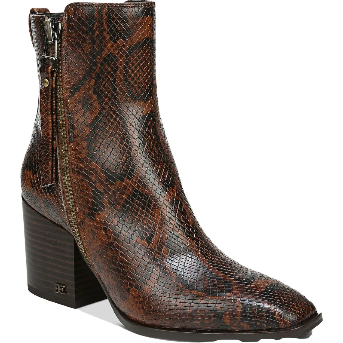 All Weather Windy Weather Coffee Shop Carlysle Womens Zipper Ankle Boots