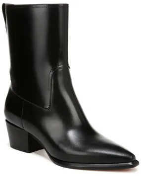 Nylon Material Clean Finish Vince Arlington Leather Boot