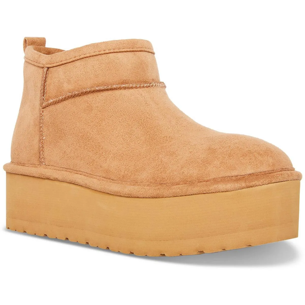 Graduate embracce Womens Faux Suede Platform Ankle Boots