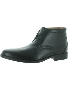 Functional Fit Minimal Silhouette Whiddon Mid Mens Leather Waterproof Chukka Boots