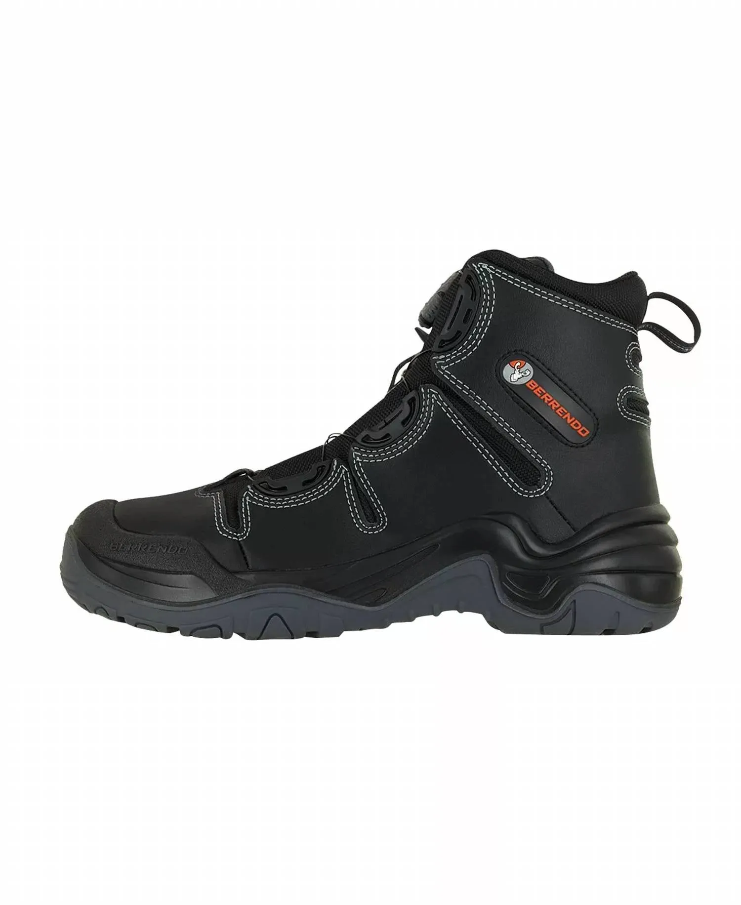 Steel Toe Work Boots 6?? In Black Thermal Core Weekend Wanderer