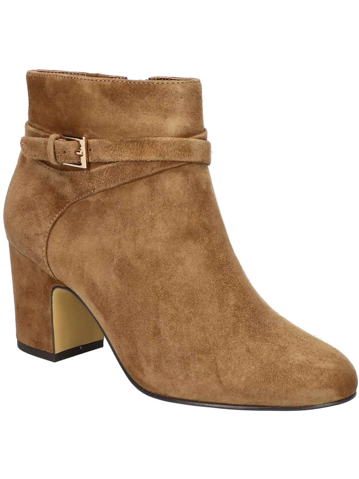 Arlette Womens Suede Round Toe Ankle Boots Shock Absorbing River Crossing Field Travel