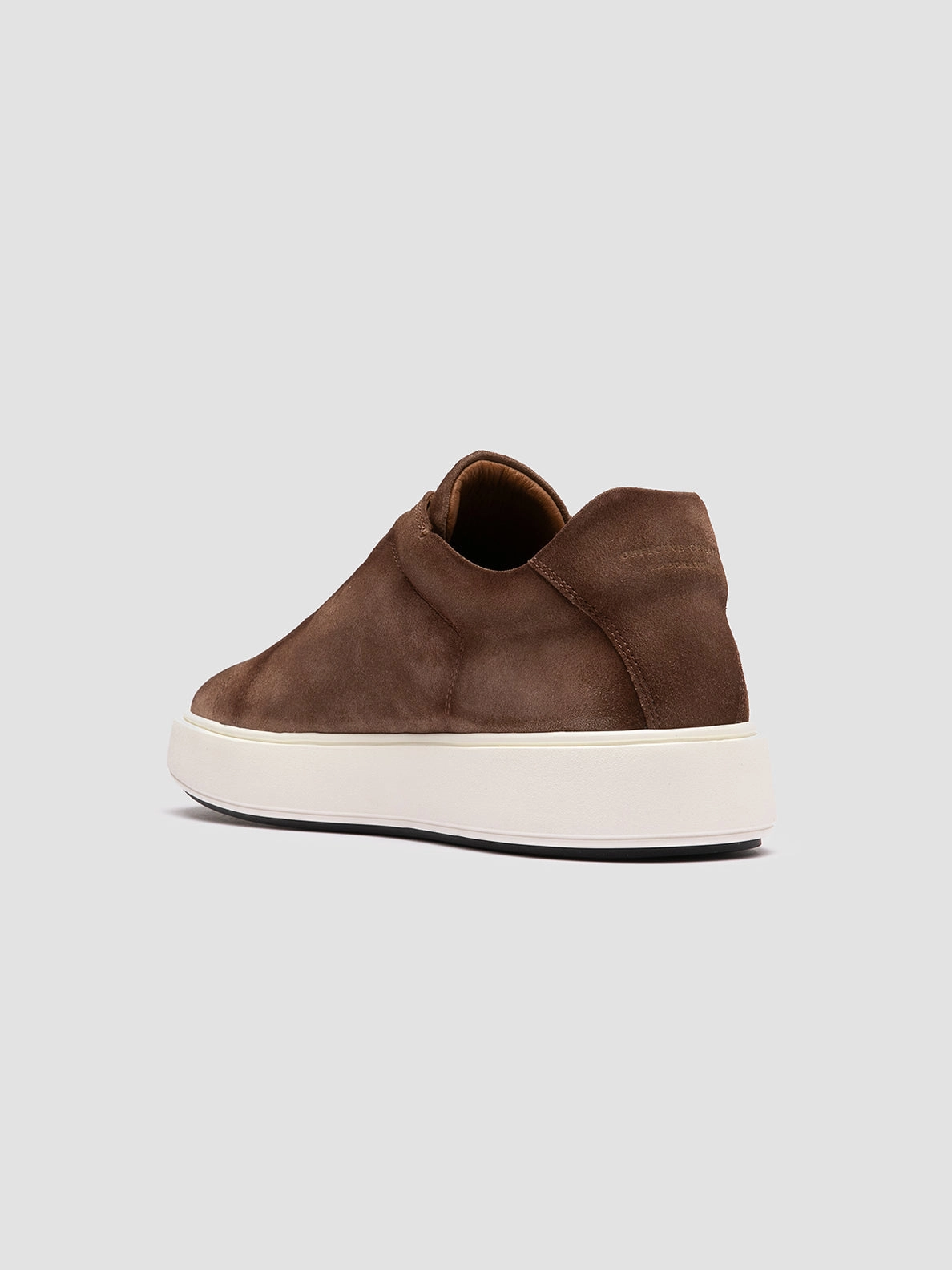 SLOUCH 001 - Brown Suede Low Top Sneakers Impact Diffusion