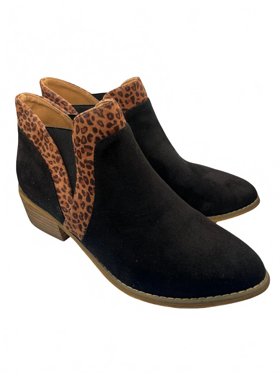 Stable Support Active Nomad Quick Drying River Crossing Women Crisp Boot In Black/leopard