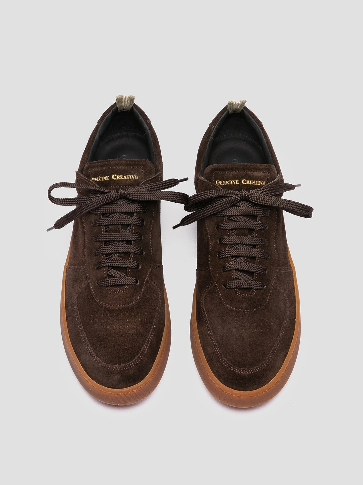ASSET 001 - Dark Brown Suede Sneakers Energy Transfer