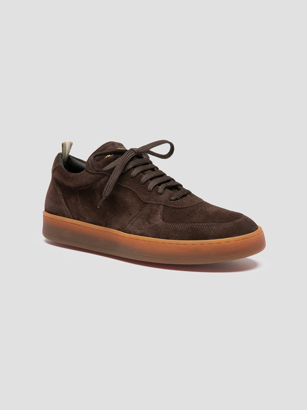 Kinetic Energy Transfer ASSET 001 - Dark Brown Suede Sneakers