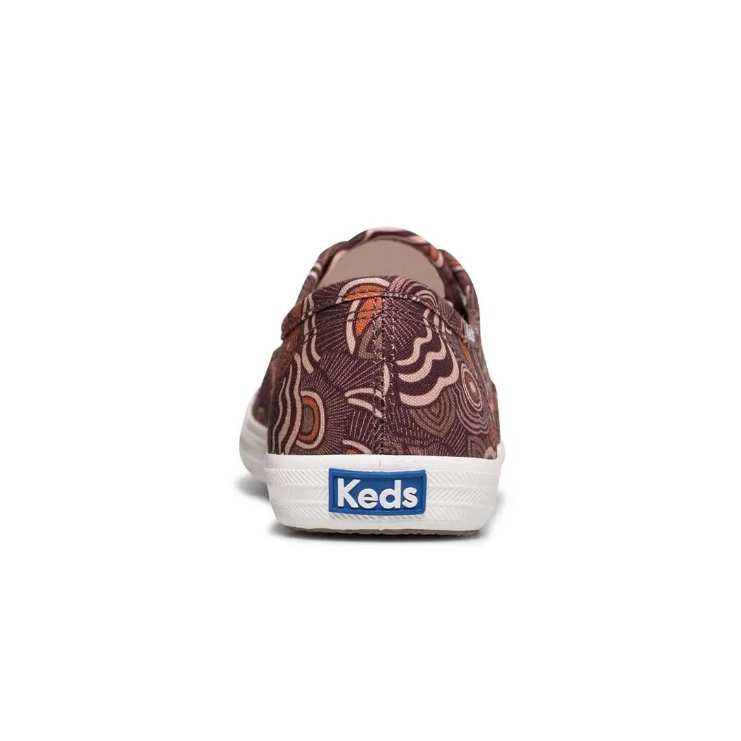 Sweat Control Keds - Women's Champion Canvas Ripple Shoes (WF65428)