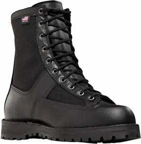 Rugged Built Functional Minimalist Men's Acadia 8" Gore-Tex Waterproof Boot In Black