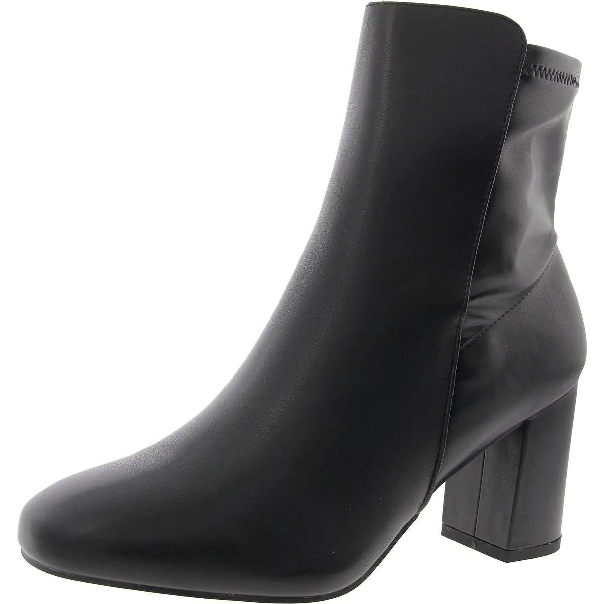 Kymi Womens Faux Leather Booties Hiking Essential